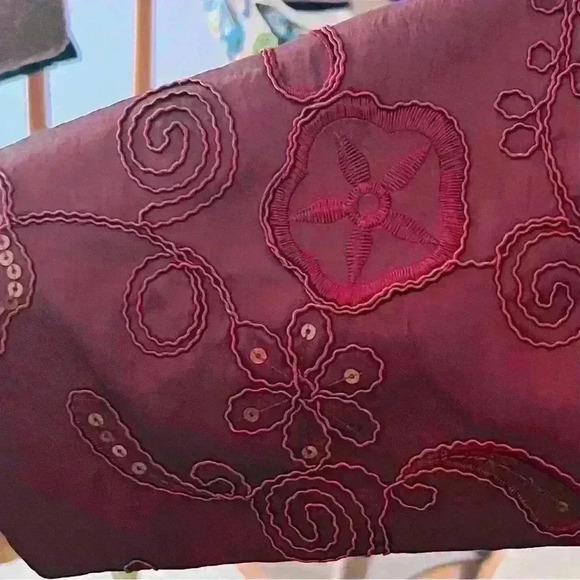 SUSAN GRAVER PLUS 1X EMBROIDERY ARTISTIC WHIMISICAL LINED LIGHTWEIGHT JACKET - Picture 7 of 12